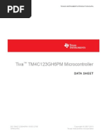 Tiva TM4C123GH6PM Microcontroller: Datasheet