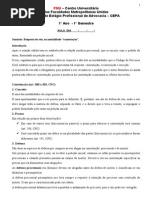 Aula 8 - Cinira e Renata - Contestação - 2009