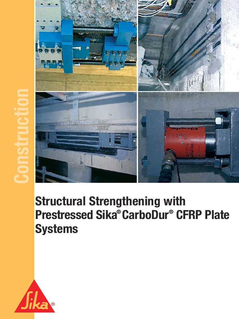 Sika Carbon Reinforcement | PDF | Prestressed Concrete | Stress (Mechanics)