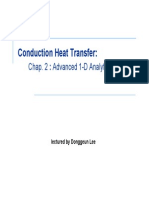 Conduction Heat Transfer:: Chap. 2: Advanced 1-D Analytical Method
