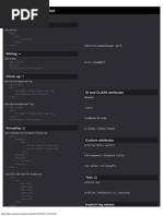 Emmet Cheat Sheet