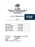 Universiti Malaysia Perlis: School of Mechatronic Engineering