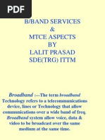 Bband Services & Mnce Aspect It