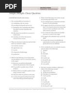 Microeconomics: Sample Multiple-Choice Questions