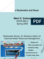 Wastewater Reclamation and Reuse: Mark D. Sobsey