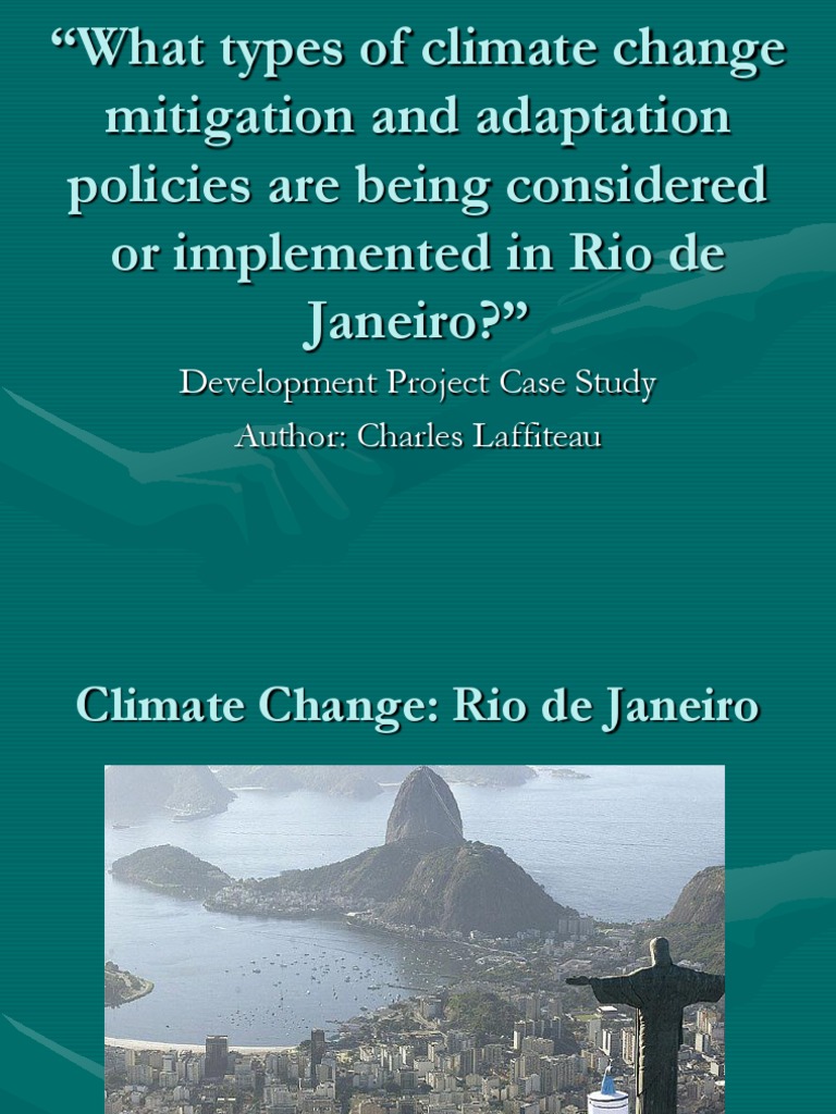 Rio de Janeiro Climate Change Case Study | PDF | Rio De Janeiro ...