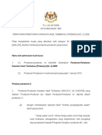 Peraturan-Peraturan Kawalan Hasil Tembakau - Pindaan - No.2 - 2009