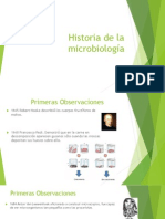 Historia de La Microbiología