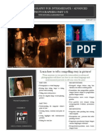 Digital Photography For Intermediate / Advanced Photographers Part I/Ii