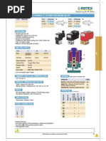 Rotex Solenoid Valve Specifications | PDF