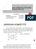 Pemrograman Jaringan Kohenen Dengan Matlab