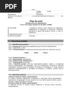 Fisa de Post Sef Birou Administrativ