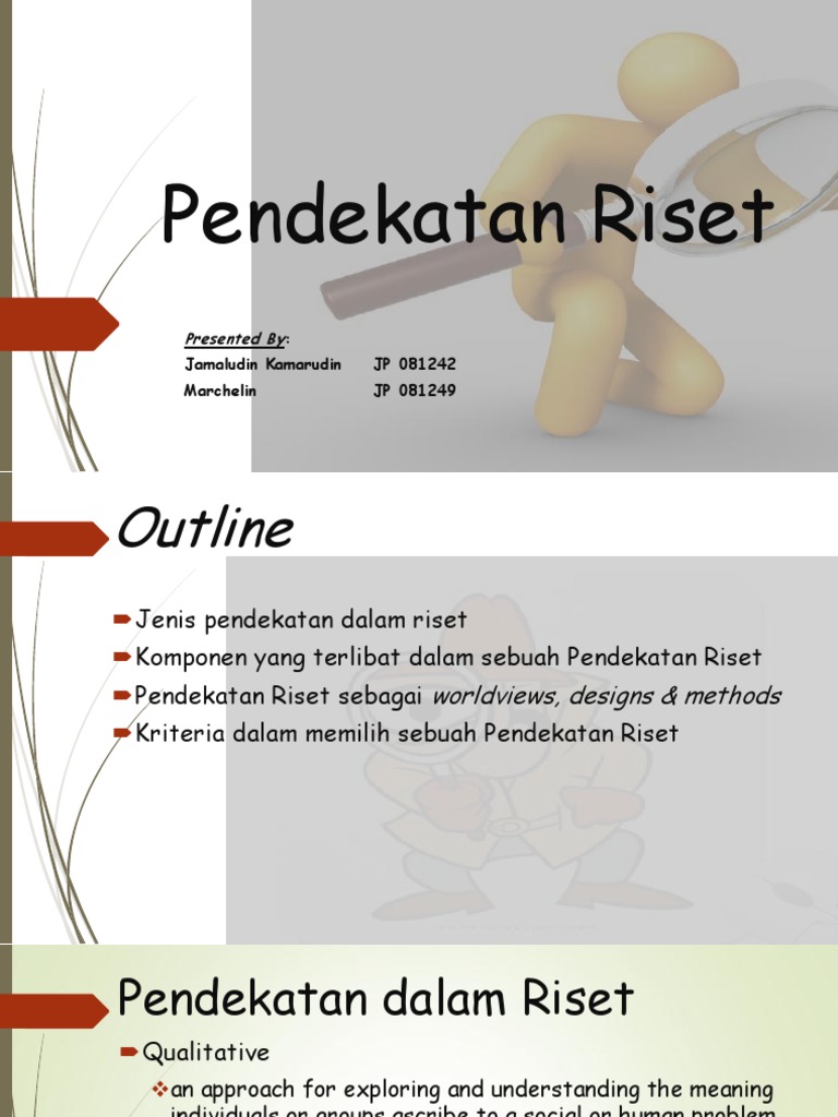 Bab01 Pendekatan Riset | PDF | Qualitative Research | Quantitative Research