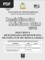 HEMATOLOGIA GABARITO