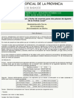 B.O.P. de Badajoz - Anuncio 04117:2014 Del Boletín Nº. 122 - Diputación de Badajoz