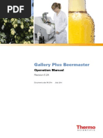 N12714 Gallery Plus Beermaster Operation Manual 5.2A in English