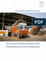 Second-Generation Biofuel Potential in India