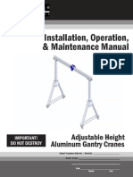 Aluminum Gantry