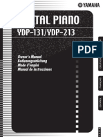 Digital Piano: YDP-131/YDP-213