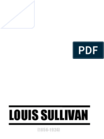 Louis Sullivan architect biography and skyscraper designs