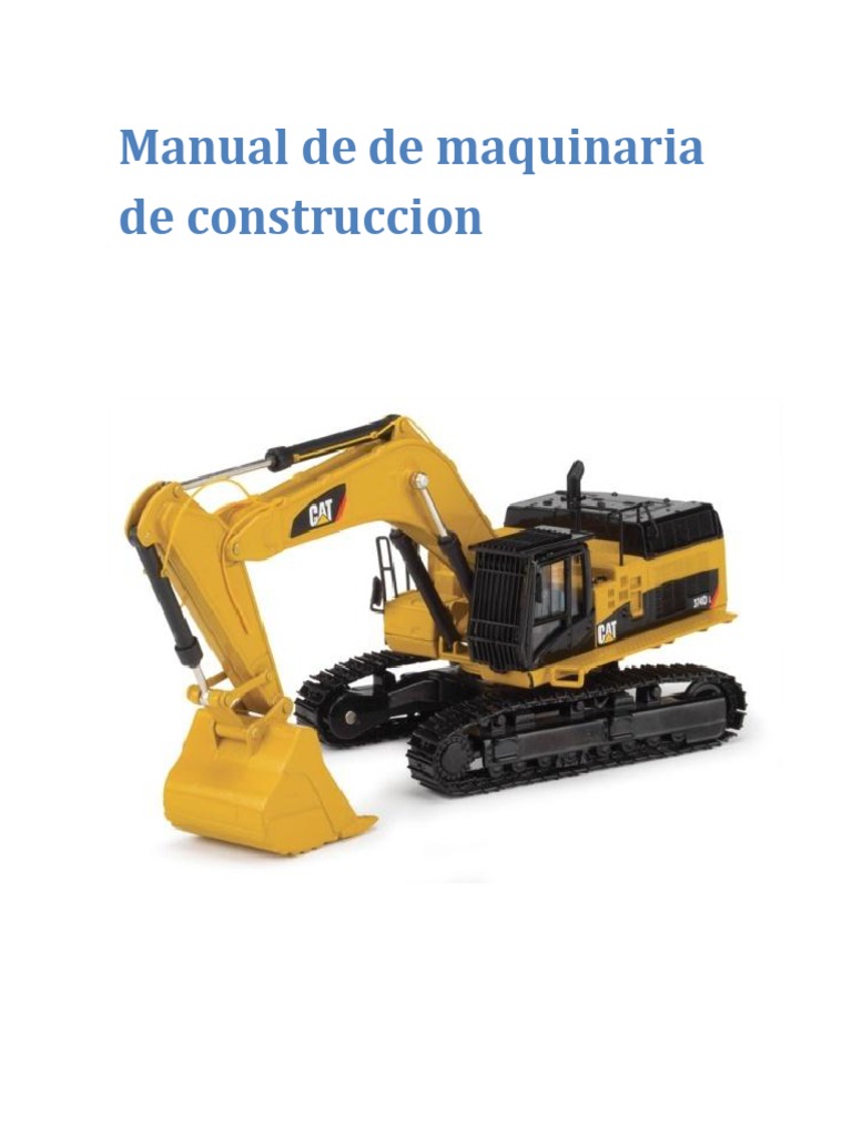 Manual De Maquinaria De La Construcciondocx Aluminio - 