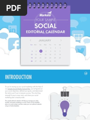 Your Sample Social Editorial Calendar