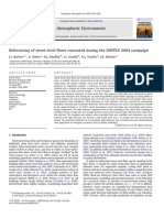 Street-level urban flow coupling to high and roof-top reference measurements