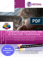 Programa Terapia Orofacial en Atención Temprana