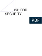 English For Security