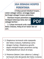 Serangga Sebagai Hospes Perentara