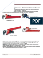 Lecture Part 5 - Plumbing Tools