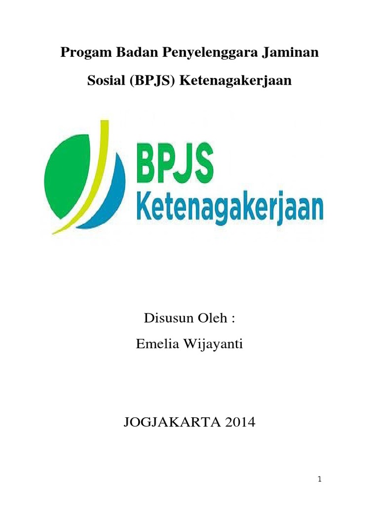 Progam BPJS Ketenagakerjaan Lia Wie | PDF