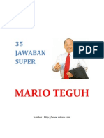 Jawaban Super Mario Teguh