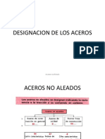 Designacion de Los Aceros PDF