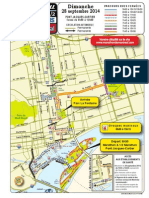 Marathon de Montréal: Plan Des Rues Fermées