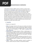 Fibre Reinforced Composites