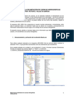 Delimitacion de Cuencas en Arc Gis