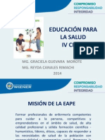 Clase 1 Educacion PS IV Ciclo