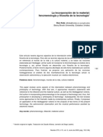 La incorporación de lo material-fenomenologia y filosofia de la tecnologia.pdf
