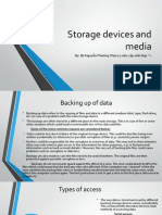 Storage Devices and Media