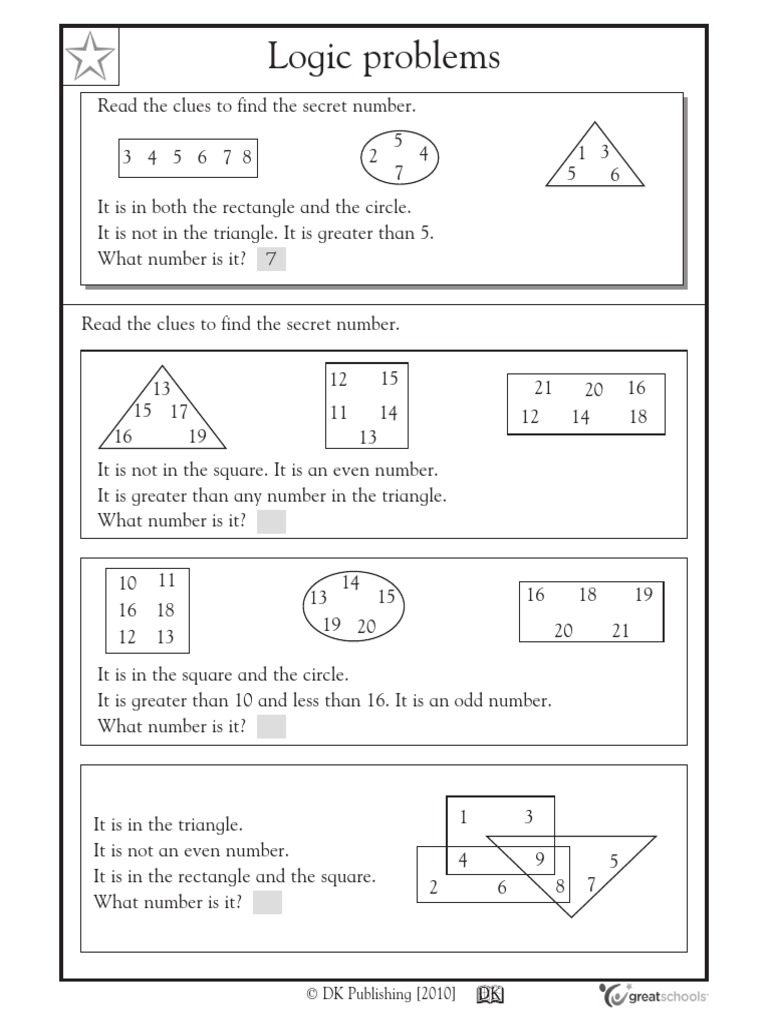 Logic Problems: © DK Publishing (2010) | PDF