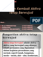 Penilaian Kembali Aktiva Tetap Berwujud