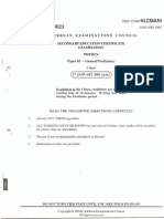 Physics 2005 January P3