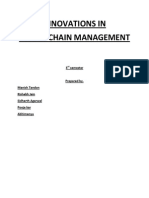 Innovations in Supply Chain Management: 3 Semester
