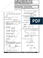 SSC Mains (Maths) - 28: (Solution)