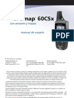 GPSmap 60CSx - Manual de Usuario