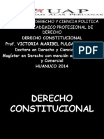 Derecho Constitucional Diapositiva Alas Peruanas 2o14