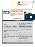 FUVEST 2014 2 Fase 3º Dia Geografia