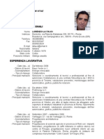 CV - Lorenzo La Fauci