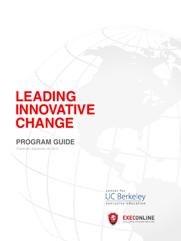 Leading Innovative Change Program Guide | PDF | Google Chrome | Innovation